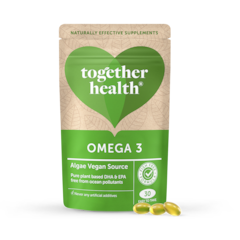 Image 1 for Together Natural Algae DHA Omega 3 30 Softgels