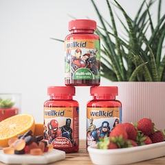 Image 4 for Wellkid Marvel Multi-Vitamin 7-14 years 50 Vegan Soft Jellies