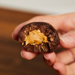 Image 5 for Dipped Dark Chocolate Brownie Plant Protein Ball 40g