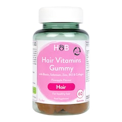 Image 1 for Hair Vitamin Pineapple Flavour 60 Gummies