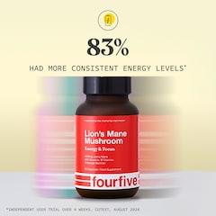 Image 4 for Fourfive Energy & Focus Lion's Mane 4000mg 60 Capsules