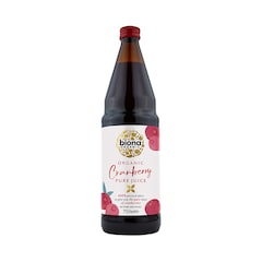 Image 1 for Organic Pure Cranberry Juice 750ml