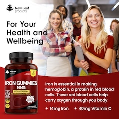 Image 3 for Iron With Vitamin C 60 Gummies