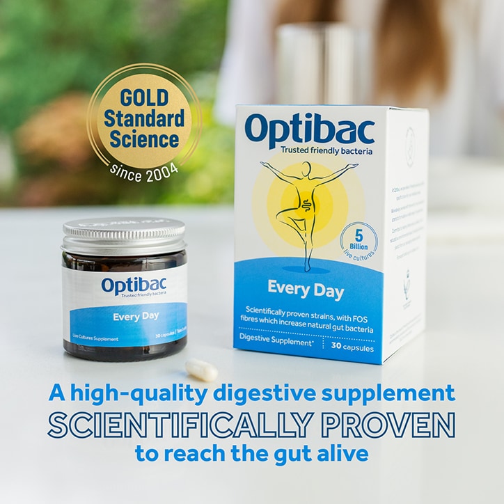 Optibac Every Day Food Supplement 30 Capsules image 3
