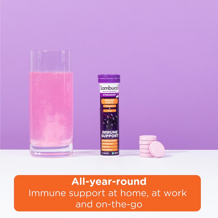 Sambucol Immuno Forte 15 Effervescent Tablets image 4