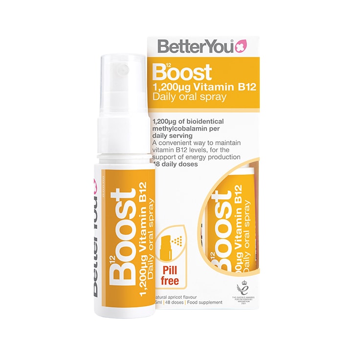 BetterYou Boost Daily Vitamins B12 Oral spray (25ml) image 1